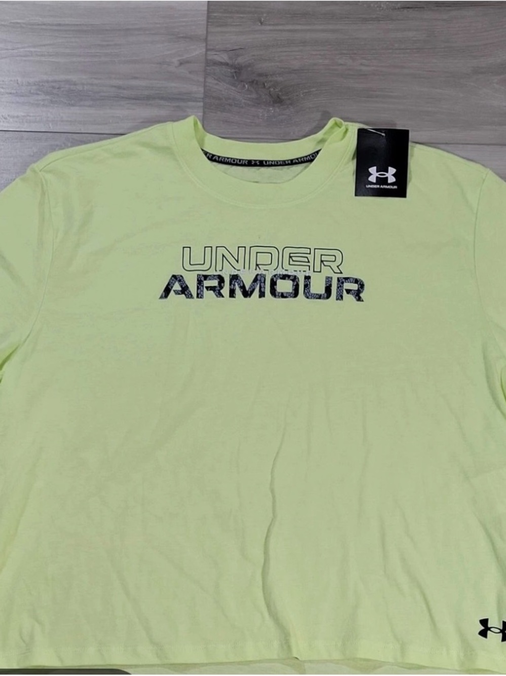 Under Armour Neon Lime Short Sleeve Performance Tee